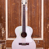 Richwood HSJ-55-GS Heritage Series acoustic jumbo guitar metallic silver