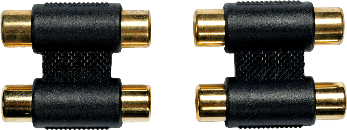 Yellow Cable ECO AD15 2 RCA femaleale x 2