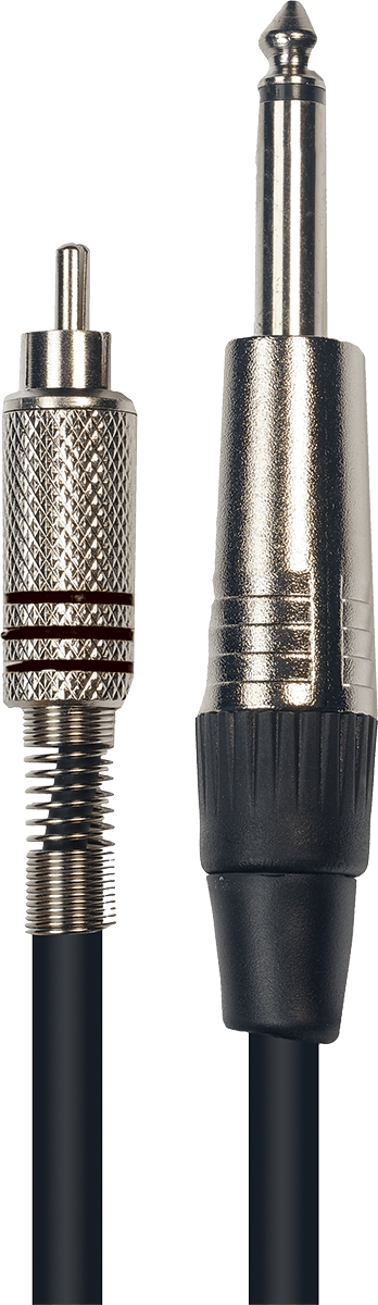 Yellow Cable ECO K01-3 jack male. metaal mono