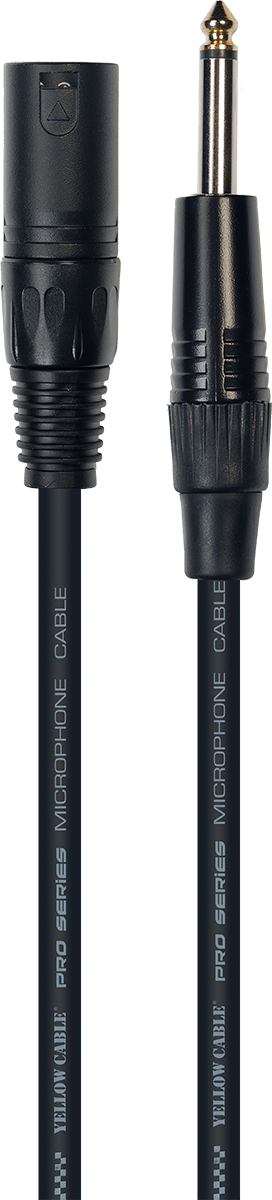 Yellow Cable ECO M03JX Jack mono male naar XLR male 3m