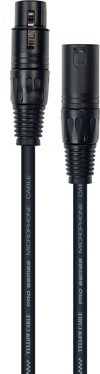 Yellow Cable ECO M10X Xlr male naar XLR femaleale 10m