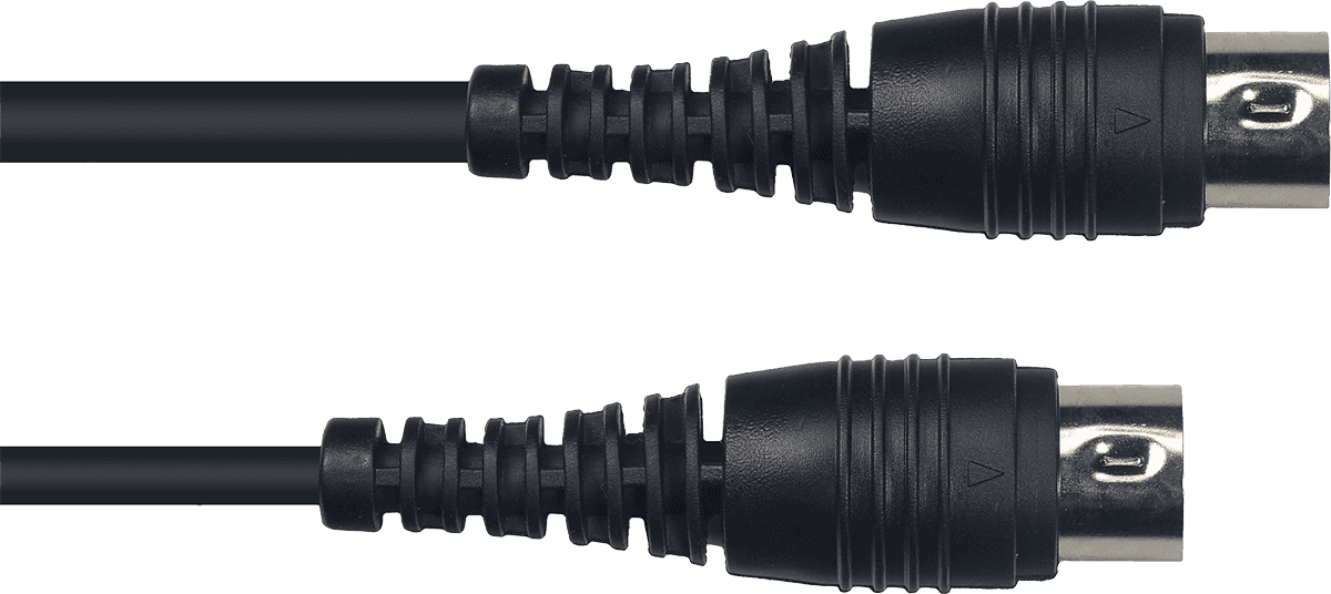 Yellow Cable ECO MD3 DIN 5 pinnen male naar 5 pins male 3m