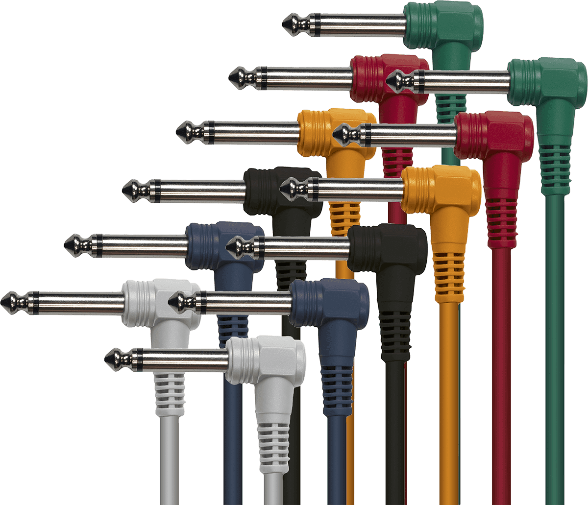 Yellow Cable ECO P030C-6 haaks mono 30cm x 6