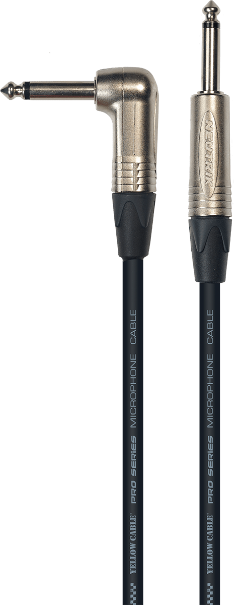 Yellow Cable ECO PROG73D-C Jack gebogen naar jack 3m neutrik