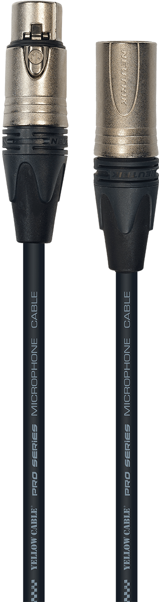 Yellow Cable ECO PROM10X Xlr male naar XLR femaleale 10m neutrik