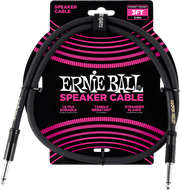 Ernie Ball Classic Speakerkabel 6.35mm jack - 6.35mm jack 91 cm Zwart