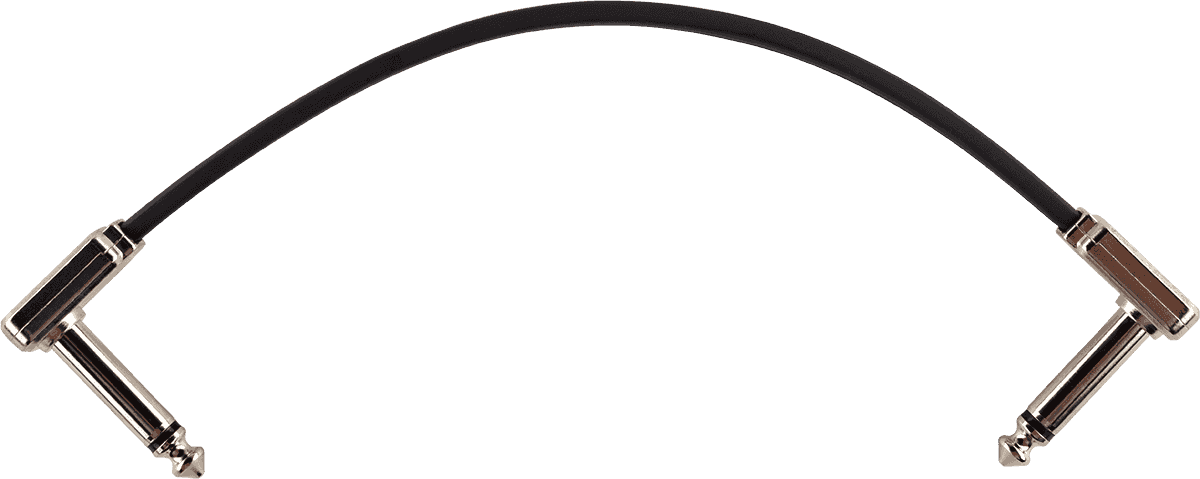 Ernie Ball Patch Patchkabel Haaks 15 cm – Haaks dun & plat - 15 cm