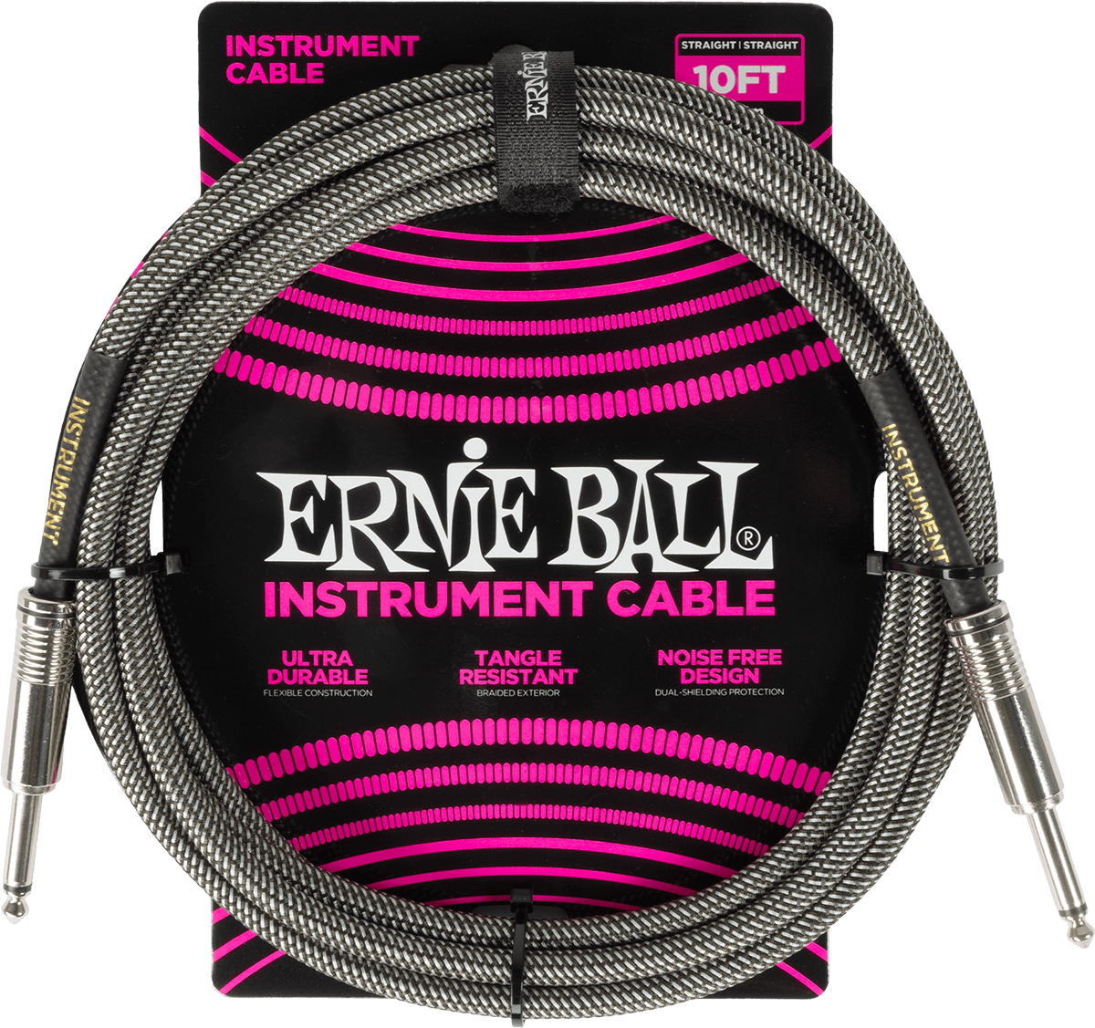 Ernie Ball Jack/jack - 3m Silver Fox