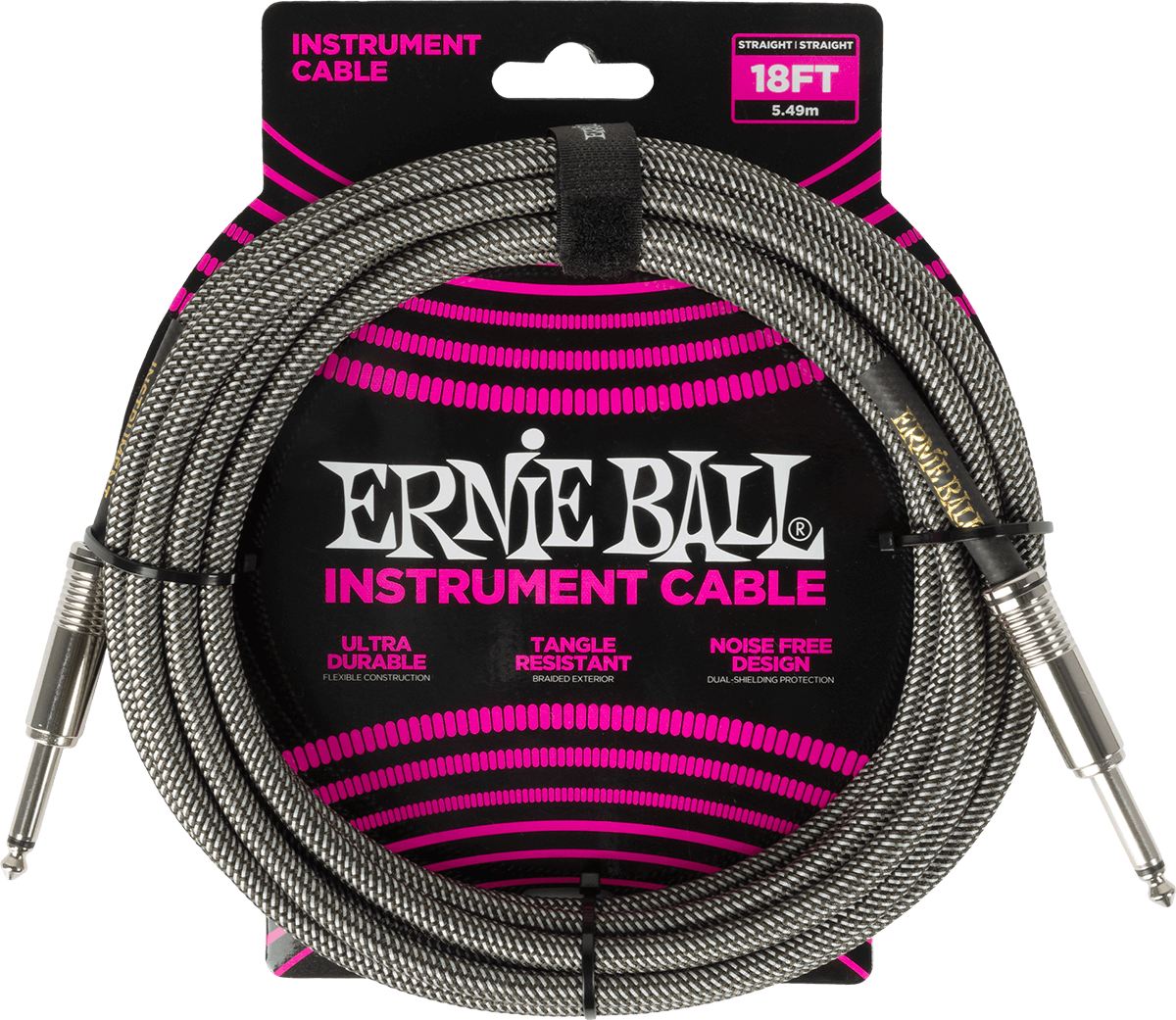 Ernie Ball Jack/jack - 5,5m Silver Fox