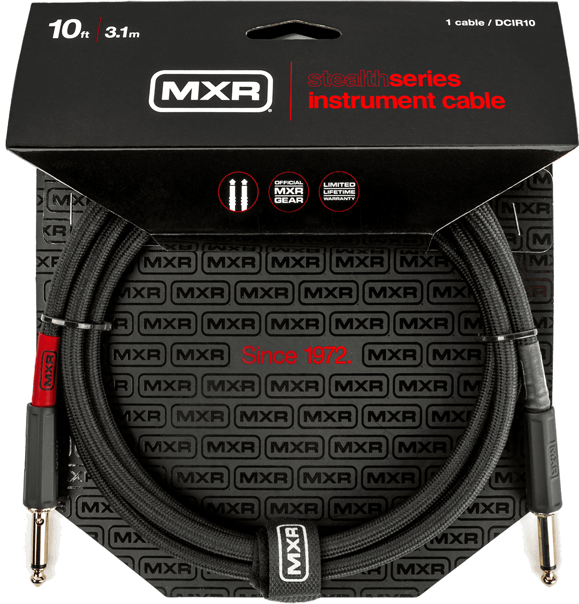 MXR DCIR10 Silent instrumentkabel 3 m