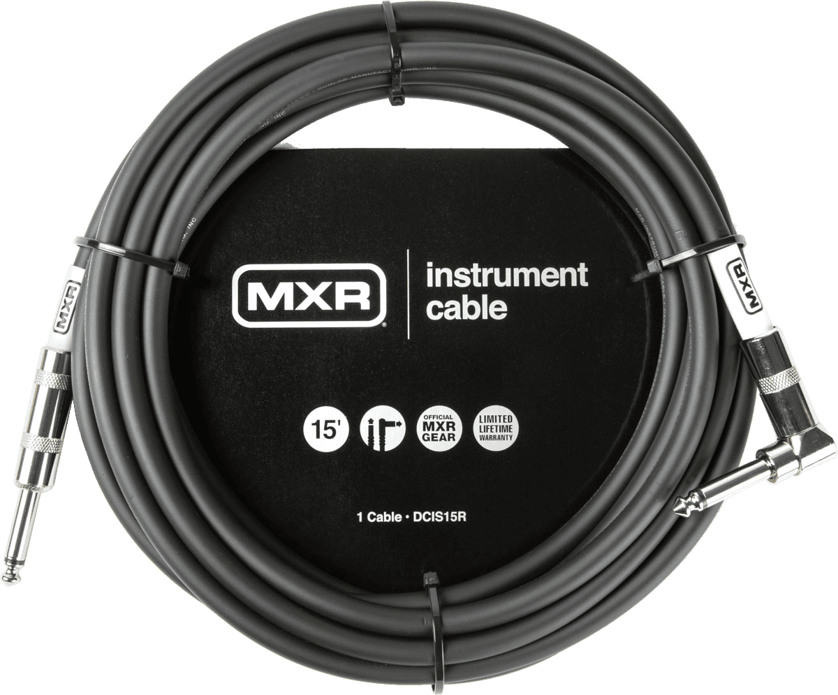 MXR DCIS15R Haakse jack/jack 4,5m