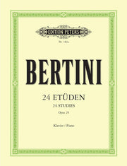 Bertini: 24 Etuden Op. 29 -Vorstudien, Band 1