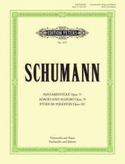 Robert Schumann:  Original-Kompositionen Opus  70, 73, 102