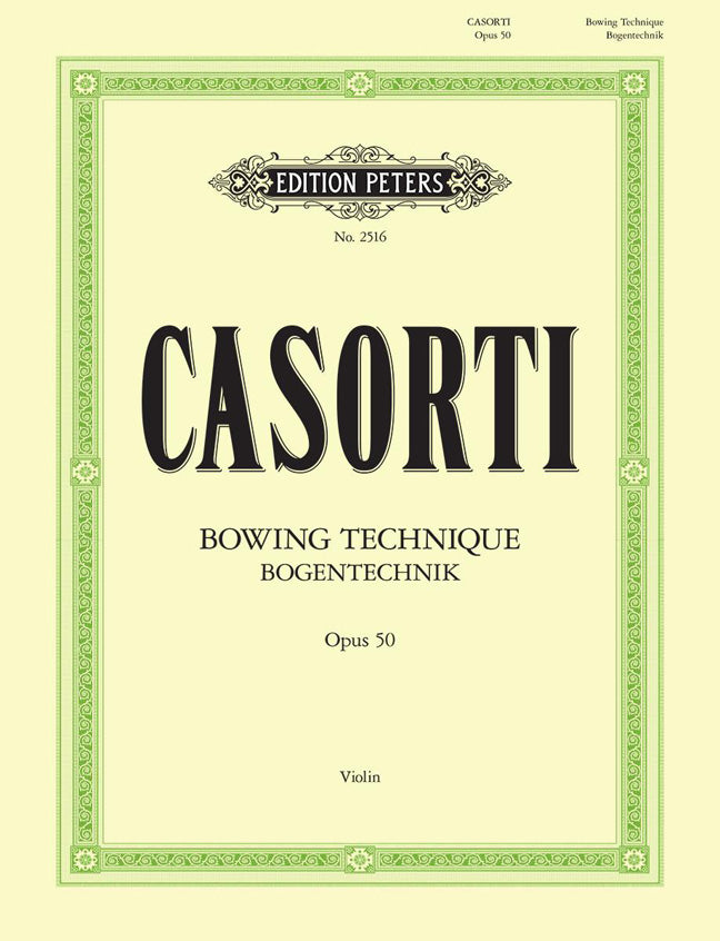 Casorti: Bogentechnik