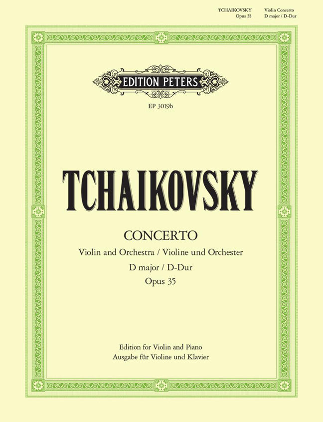Pyotr Ilyich Tchaikovsky: Concert D Opus35