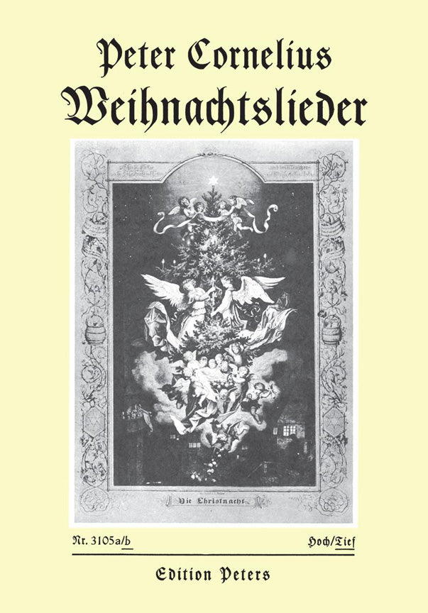 Peter Cornelius: Weihnachtslieder Opus8