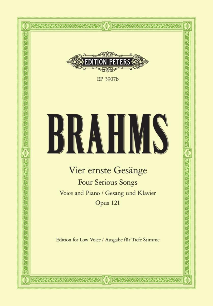 Johannes Brahms: Ernste Gesange
