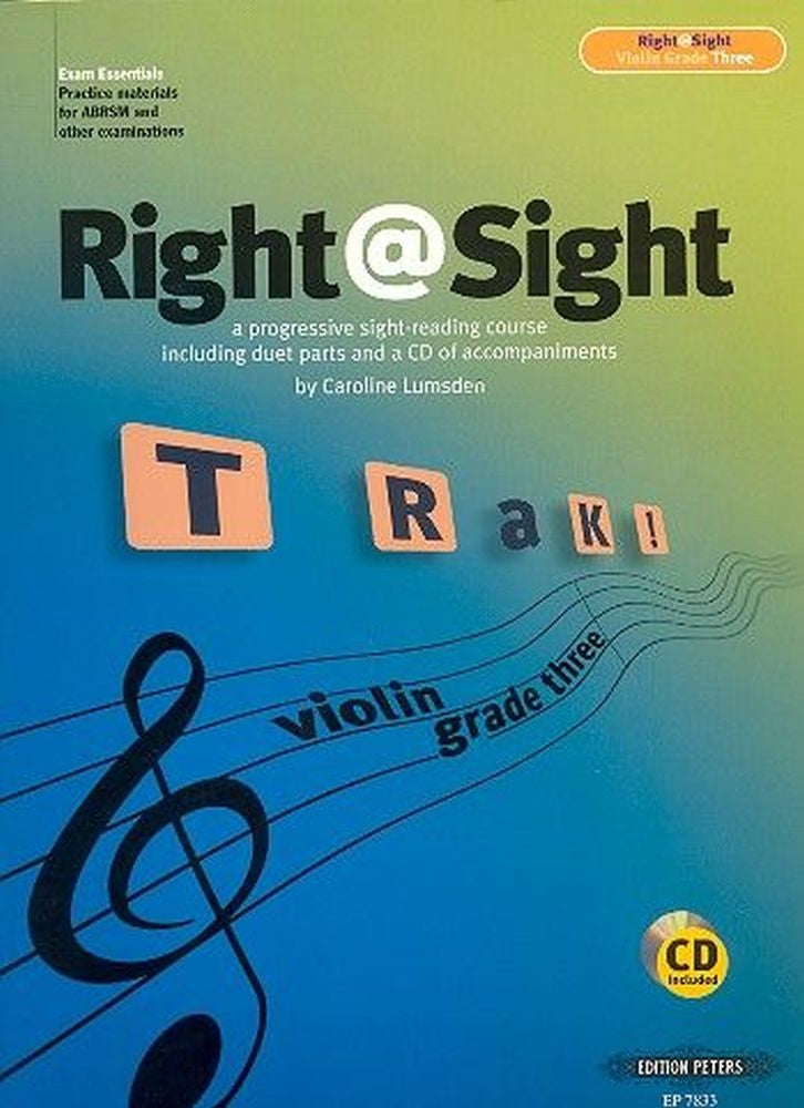 Caroline Lumsden: Right-Sight for Violin Grade 3