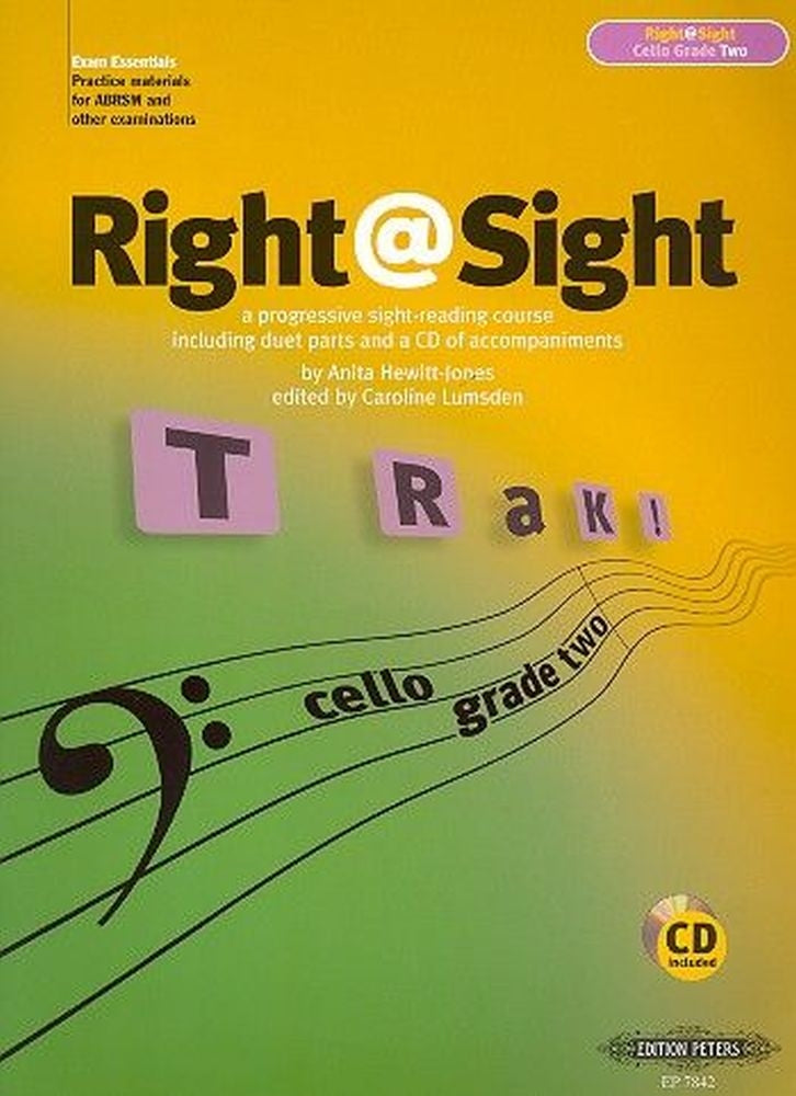 Caroline Lumsden: Right-Sight For Cello, Grade 2