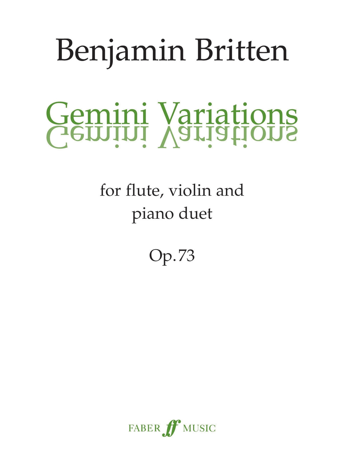 Britten: Gemini Variations