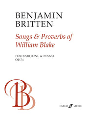 Britten: Songs And Proverbs Of William Blake