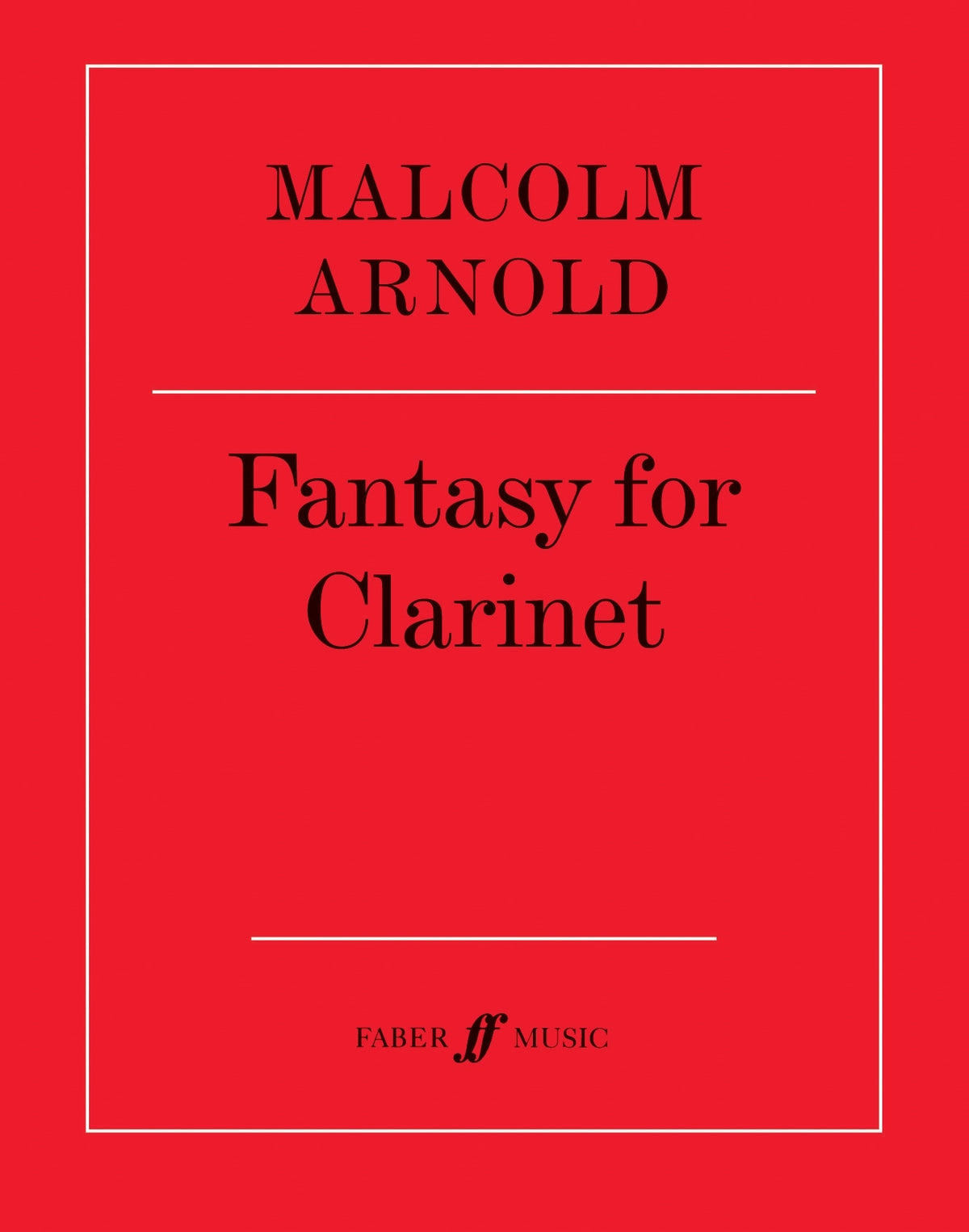 Malcolm Arnold: Fantasy for Clarinet