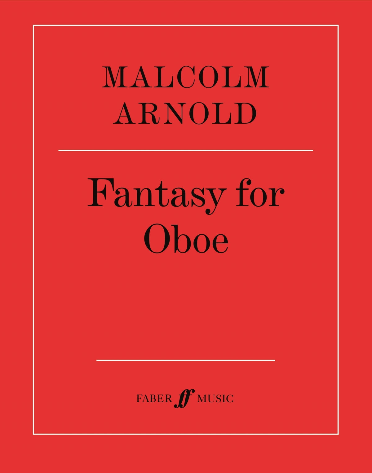 Malcolm Arnold: Fantasy for Oboe
