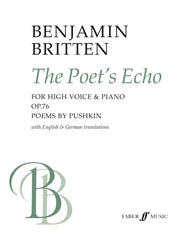 Britten: The Poet's Echo