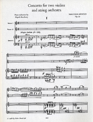 Concerto for two violins