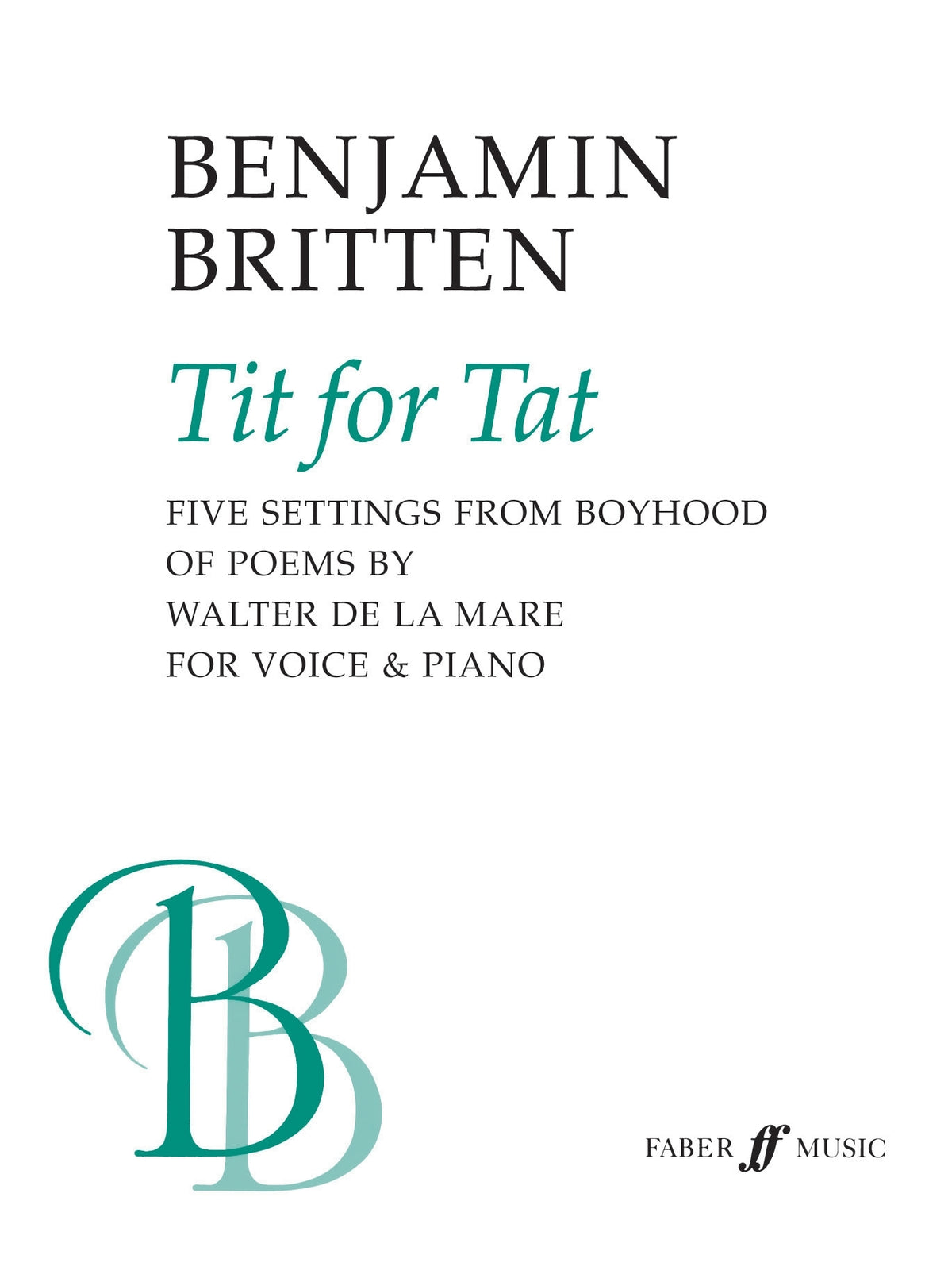 Britten: Tit fuer Tat