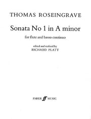 Roseingrave: Sonata No.1 for Flute and continuo