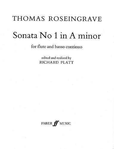 Roseingrave: Sonata No.1 for Flute and continuo
