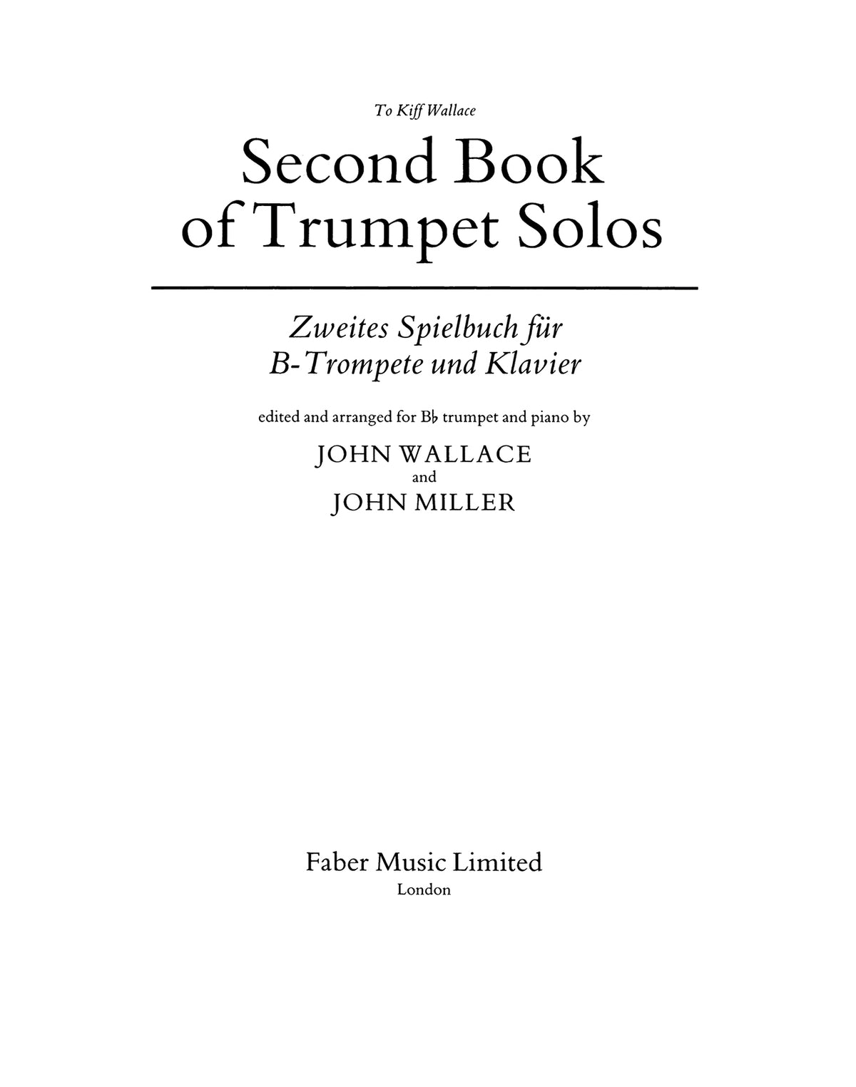 Second Book of Trumpet Solos afbeelding 2