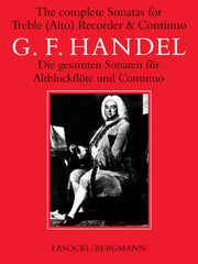 Handel: Complete Sonatas for Treble Recorder (Altblokfluit)