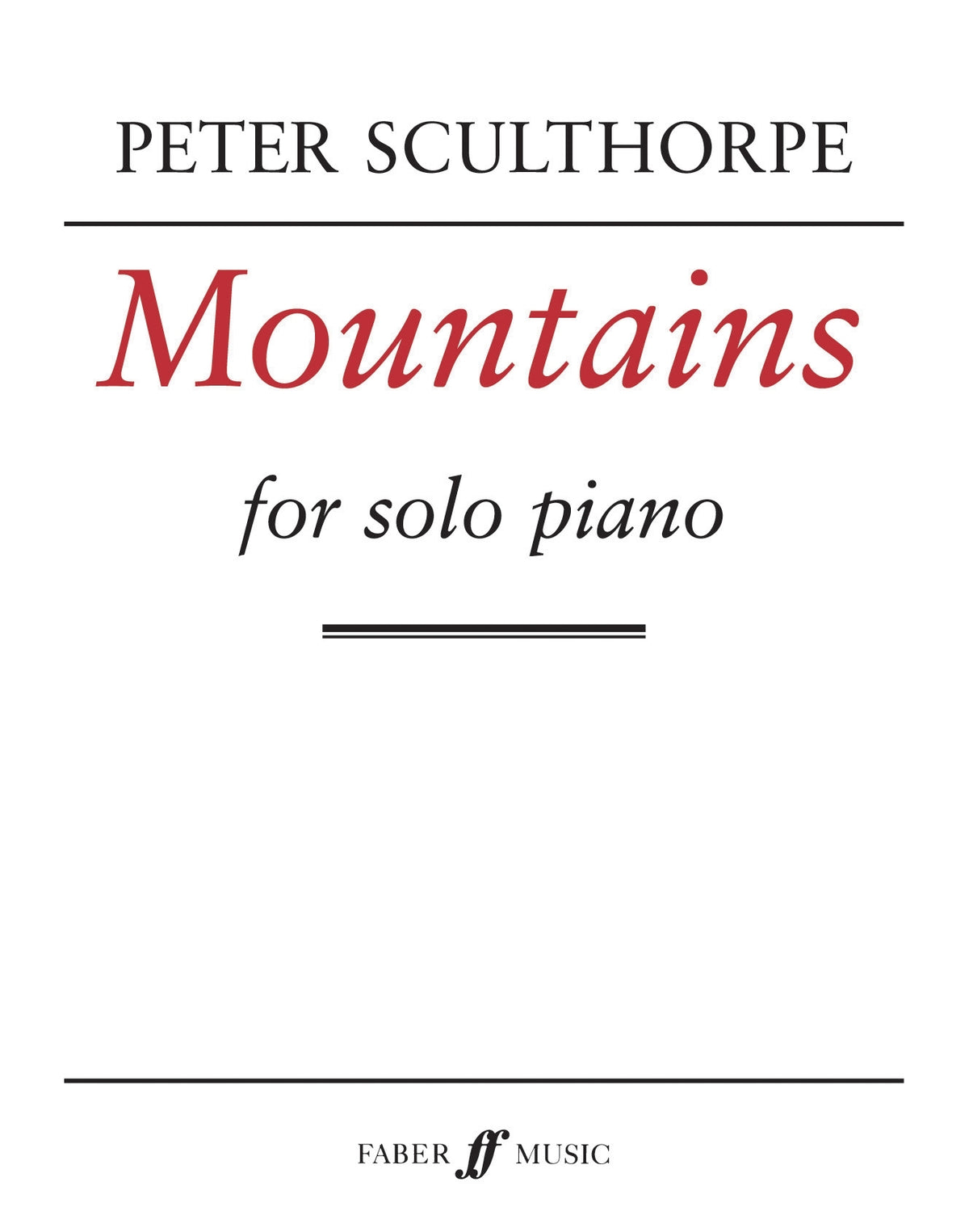 Sculthorpe: Mountains