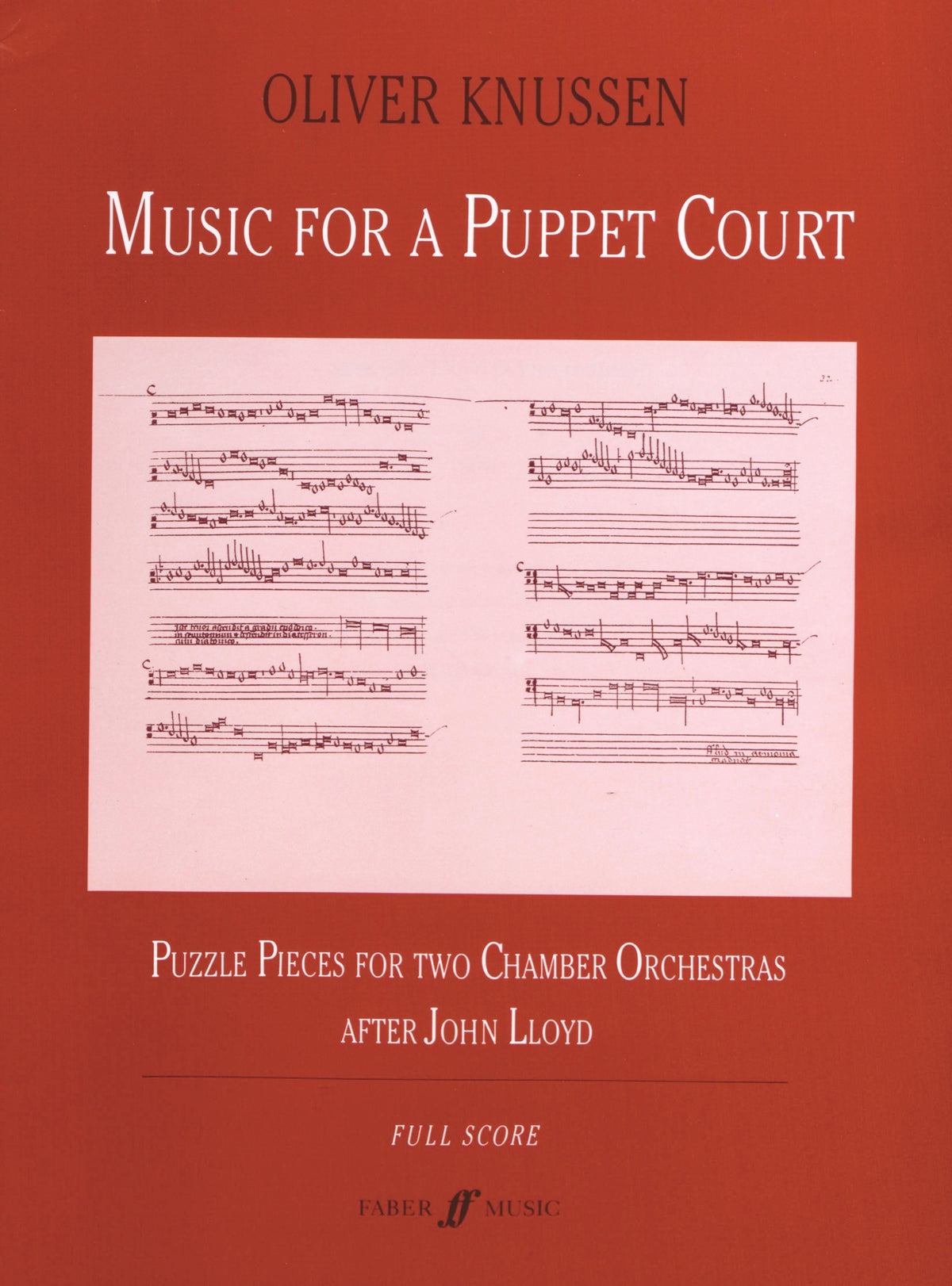 Knussen: Music For A Puppet Court