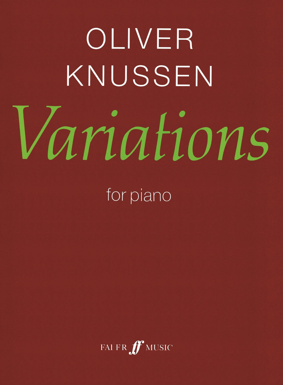 Knussen: Variations
