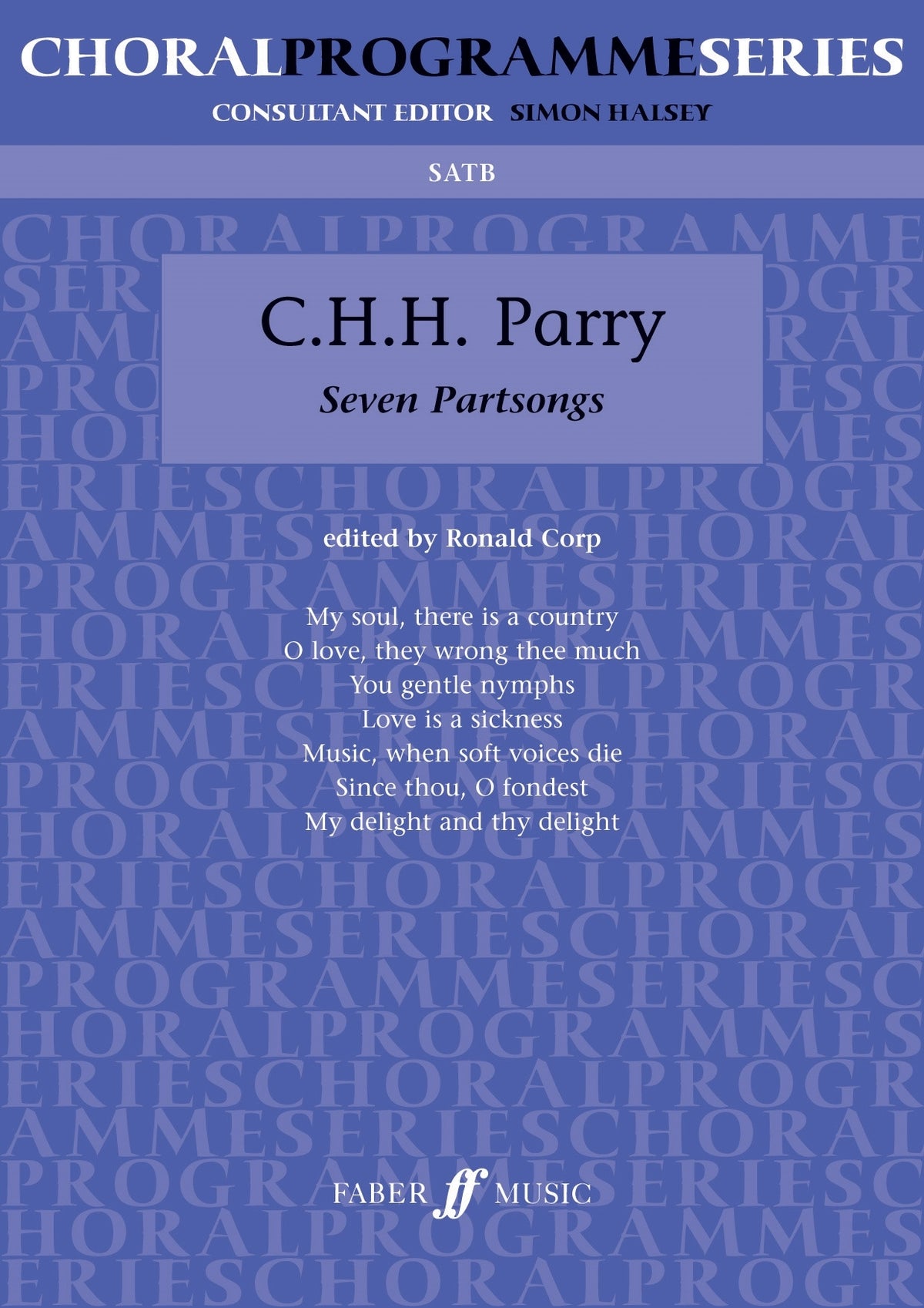 Parry: Seven Partsongs