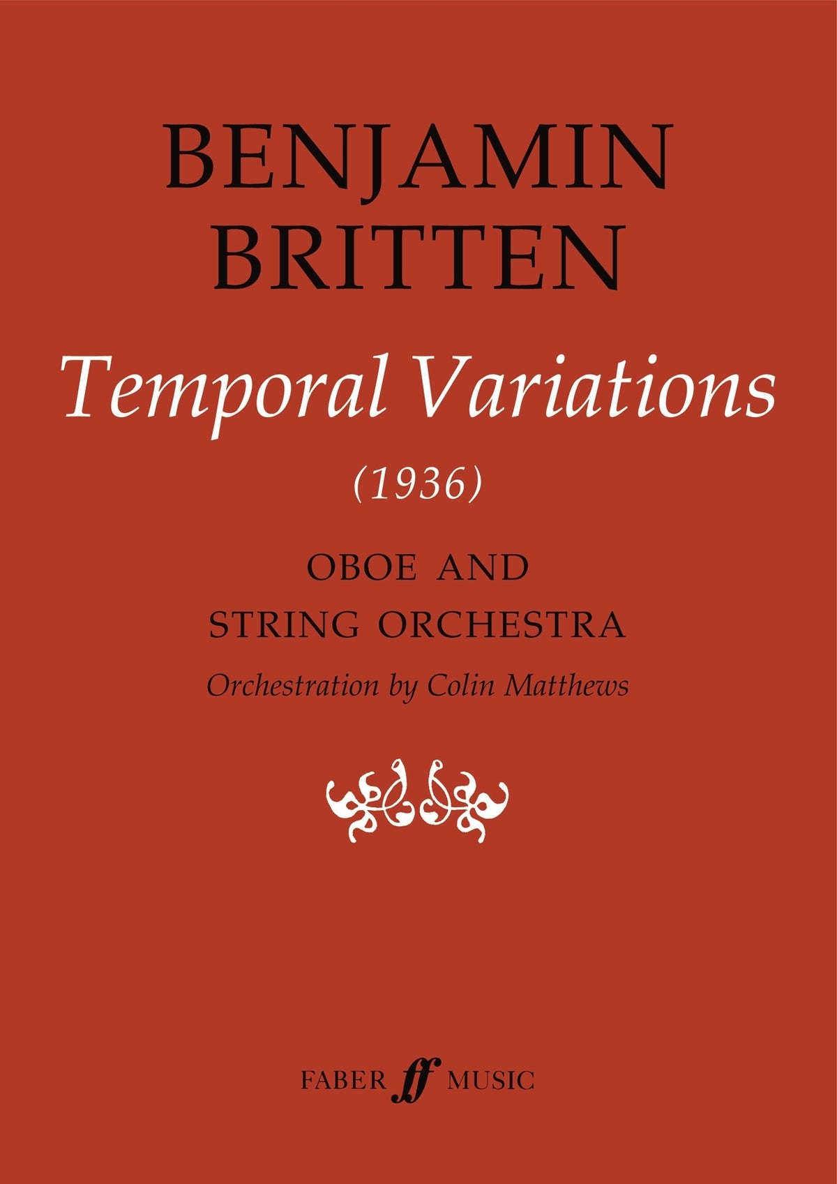 Britten: Temporal Variations (oboe and strings)