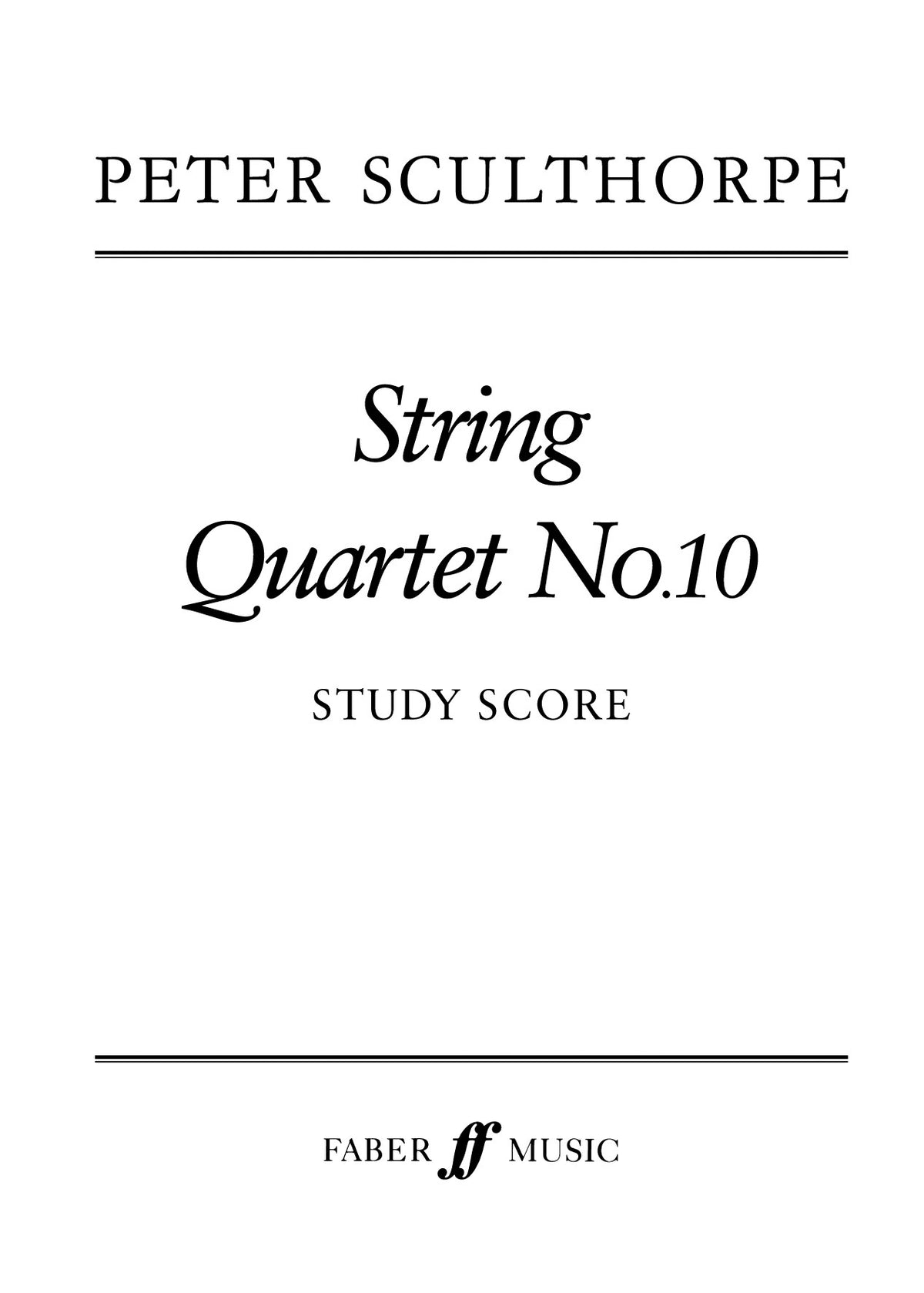 String Quartet No.10 afbeelding 2