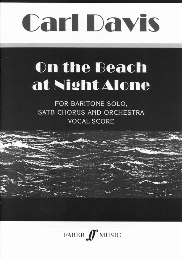 Carl Davis: On the Beach (Vocalscore)