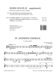 Campbell: Horn Solos From Books 1 And 2 (E Flat Supplement)