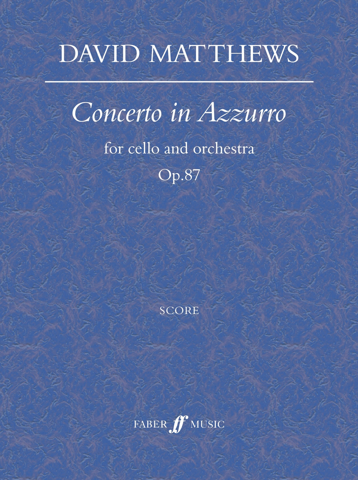 Matthews: Concerto in Azzurro