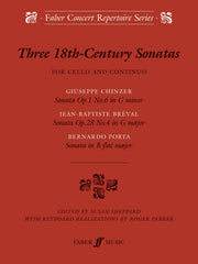 Three 18th-Century Sonatas For Cello And Continuo
