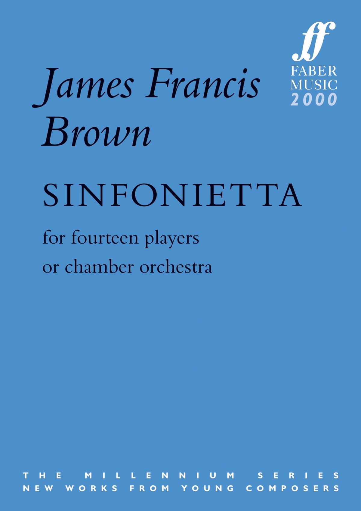 Brown: Sinfonietta (Score)