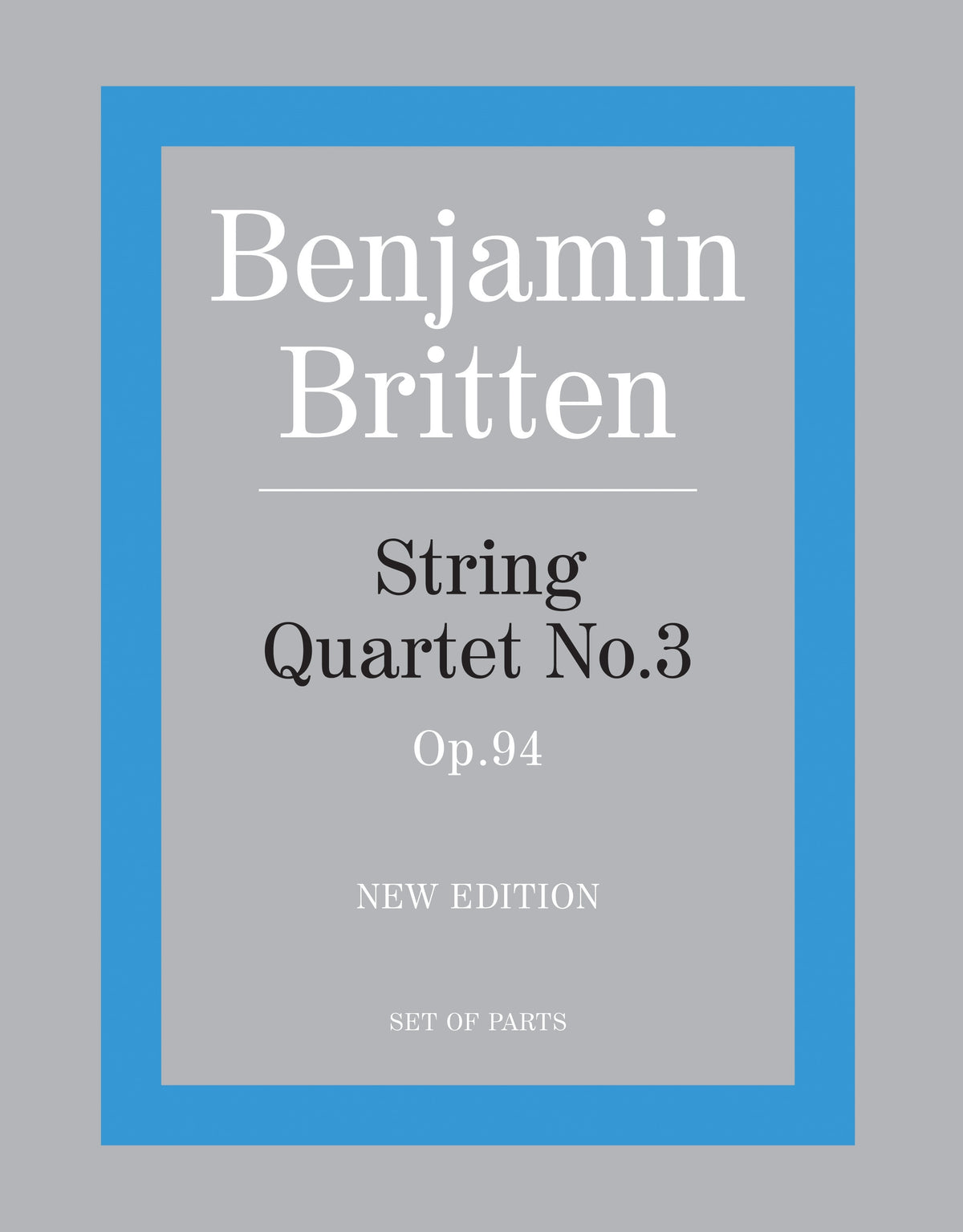 String Quartet No.3 NEW EDITION afbeelding 2