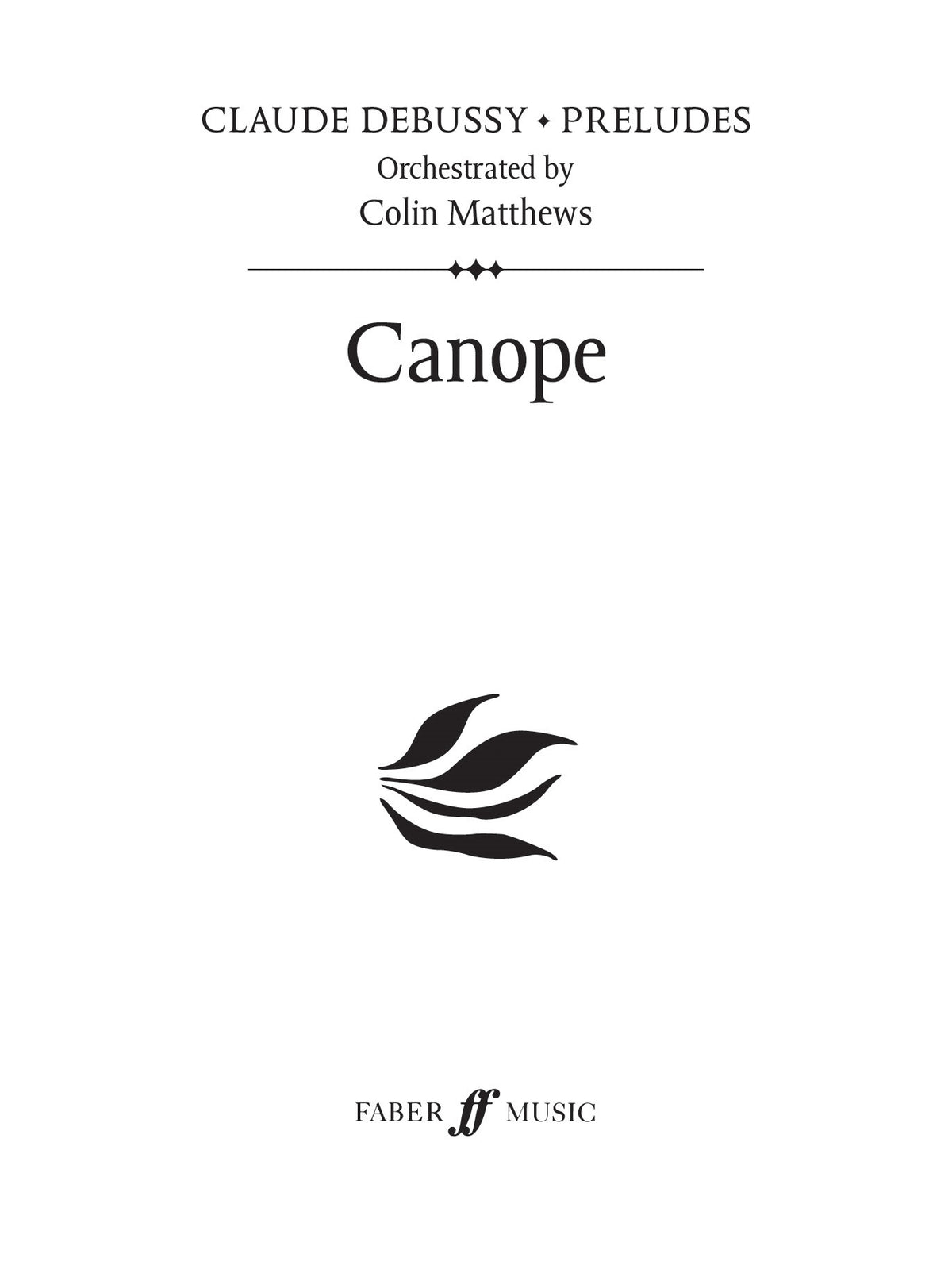 Debussy: Canope (Prelude 4)