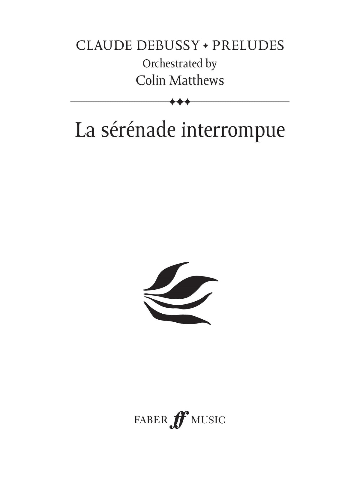 Debussy: La serenade interrompue (Prelude 23)