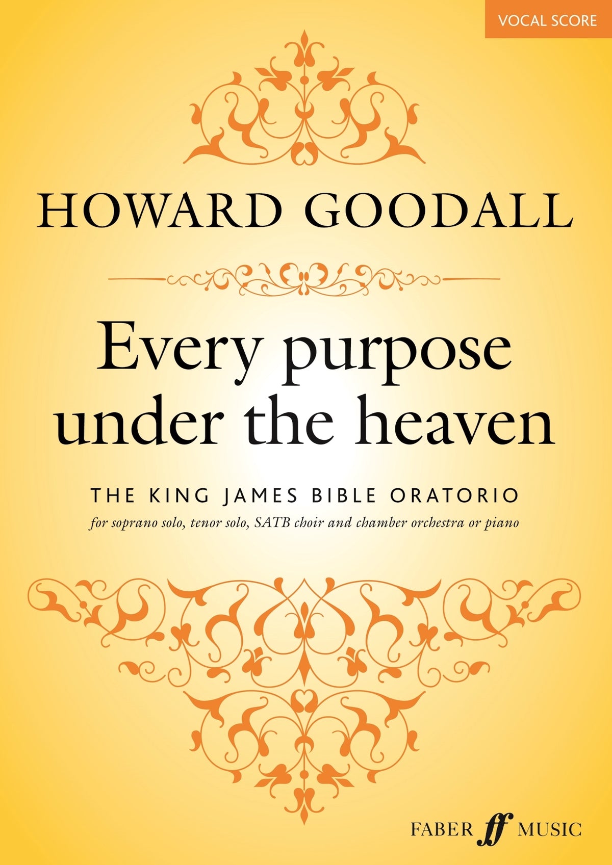 Goodall: Every purpose under the heaven (vocal sc