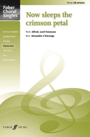 Now sleeps the crimson petal. SAB